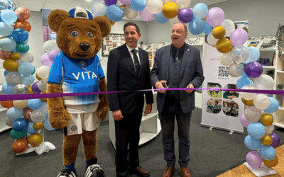 Celebrating the Grand Opening of our New Library